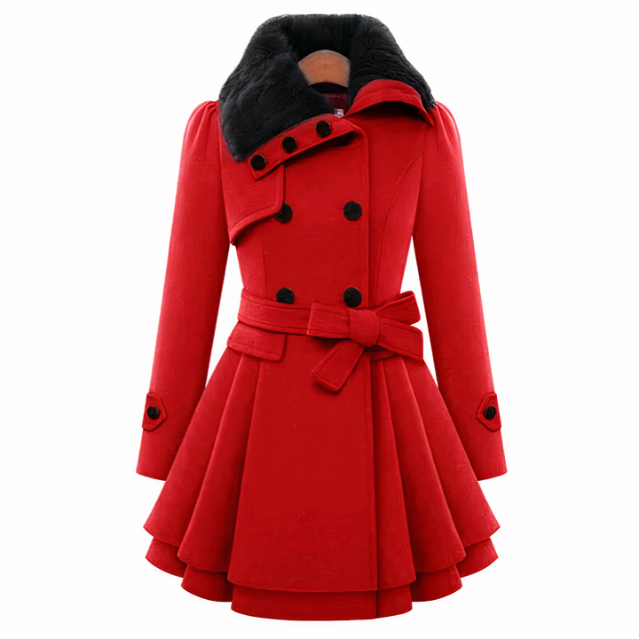 Veronika – Double-Breasted Trench Coat for Women