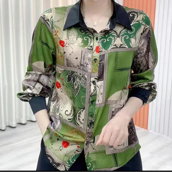 Maya - Trendy Spring & Autumn Women's Shirt