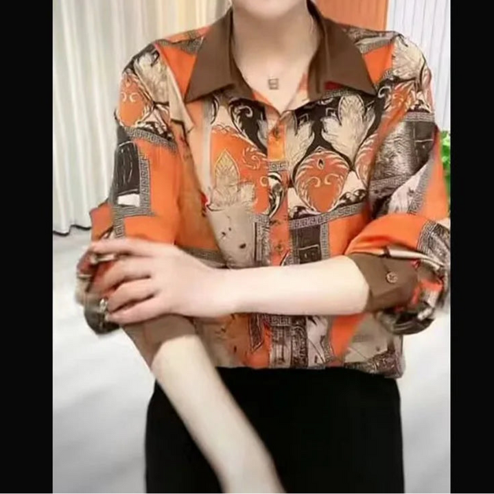 Maya - Trendy Spring & Autumn Women's Shirt