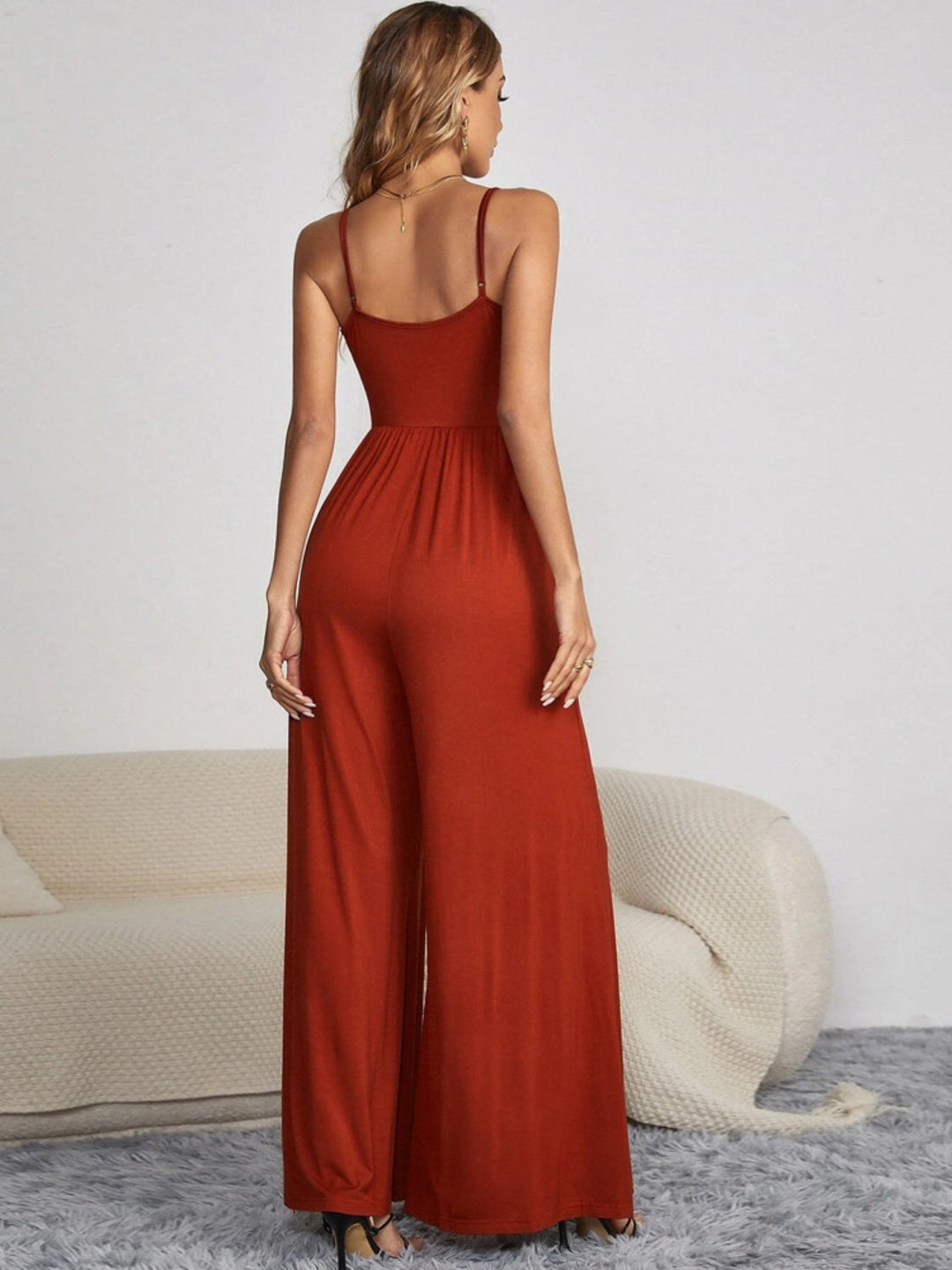 Romy - Comfortable Cotton Jumpsuit