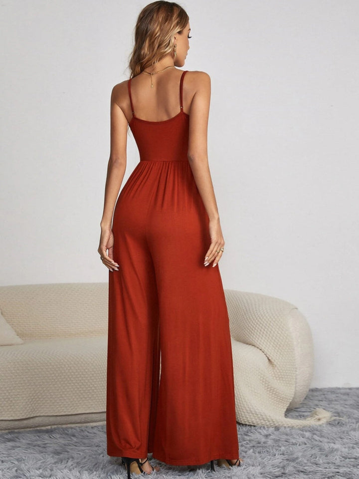 Romy - Comfortable Cotton Jumpsuit