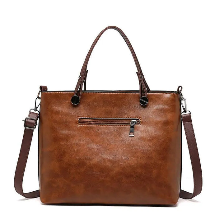 Raya Vintage Leather Shoulder Bag