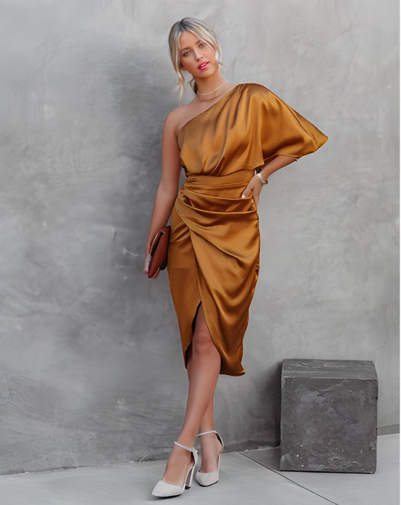 Suzanne - Silk Party Dress | Elegant and Luxurious Evening Wear