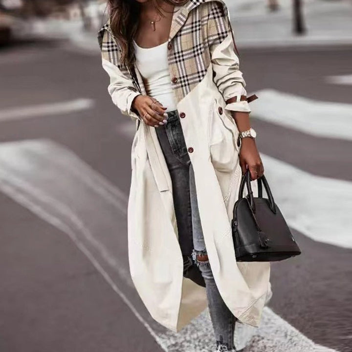 Tomaxo – Classic Trench Coat for Effortless Elegance