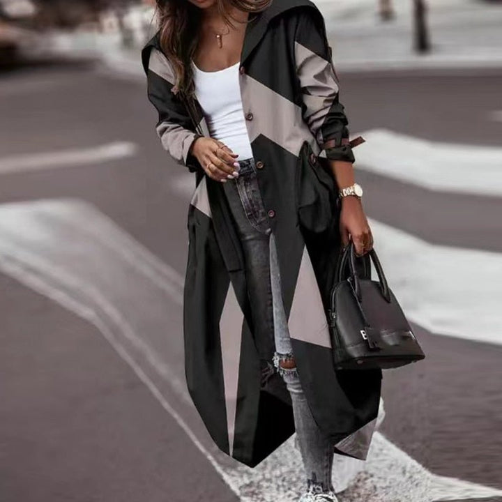 Tomaxo – Classic Trench Coat for Effortless Elegance