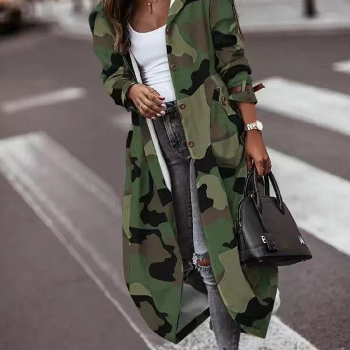 Tomaxo – Classic Trench Coat for Effortless Elegance