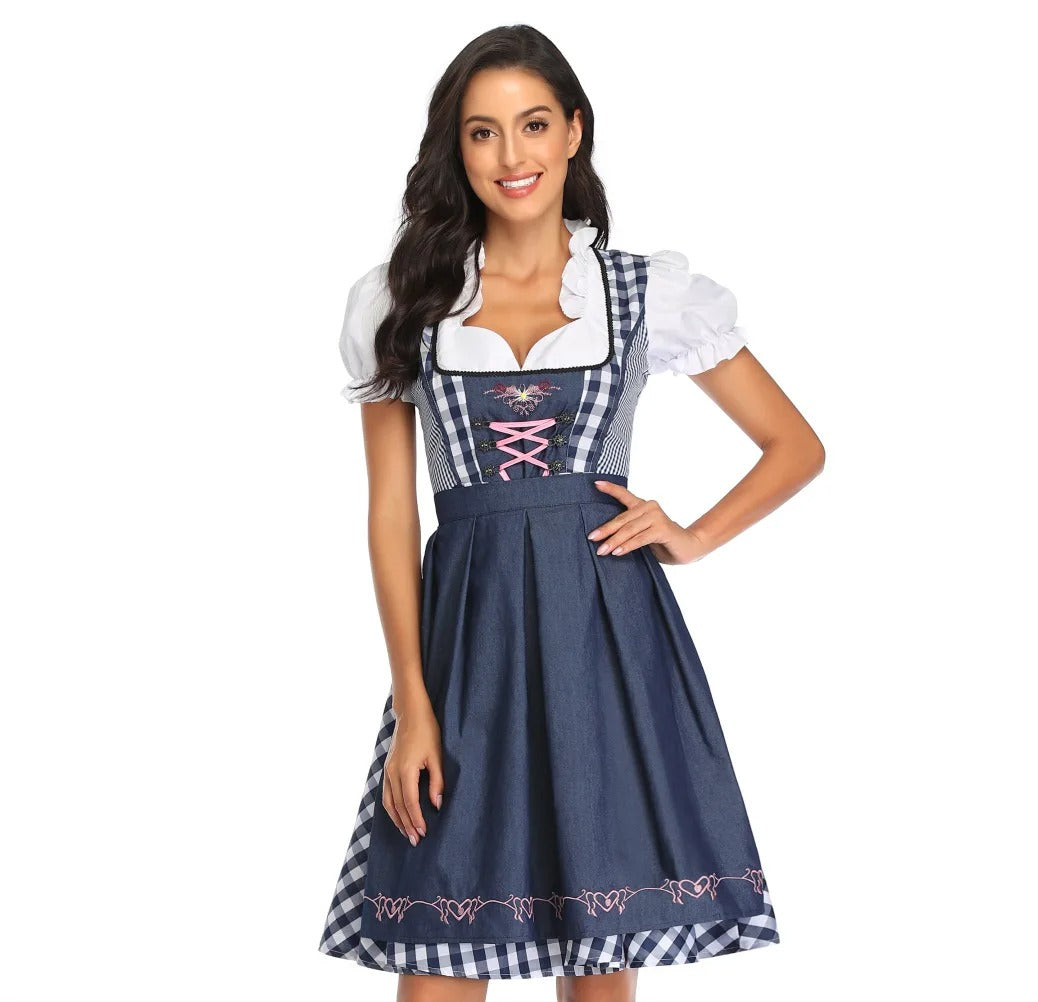 Janina - Traditional Oktoberfest Outfit | Elegant Bavarian Dirndl Dress